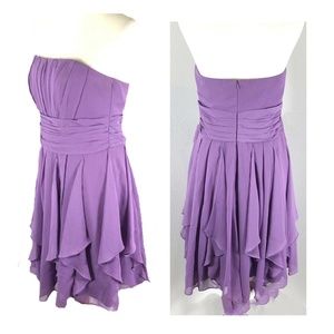 Davids Bridal  Dress -Lavender Purple